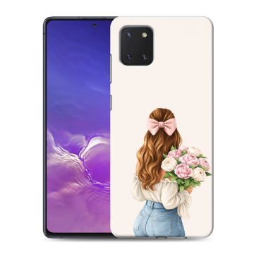Силиконовый чехол на Samsung Galaxy Note 10 Lite с принтом женский Силиконовый чехол на Samsung Galaxy Note 10 Lite с принтом женский