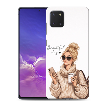 Силиконовый чехол на Samsung Galaxy Note 10 Lite с принтом женский Силиконовый чехол на Samsung Galaxy Note 10 Lite с принтом женский