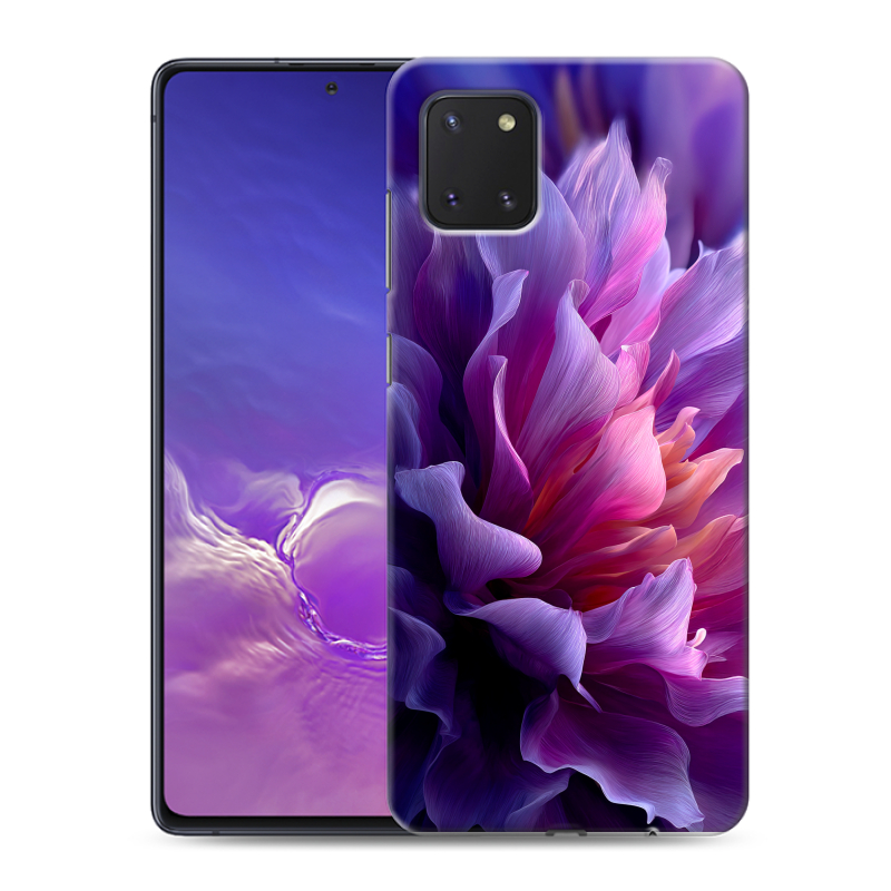 Силиконовый чехол на Samsung Galaxy Note 10 Lite с принтом женский цветы Силиконовый чехол на Samsung Galaxy Note 10 Lite с принтом женский цветы