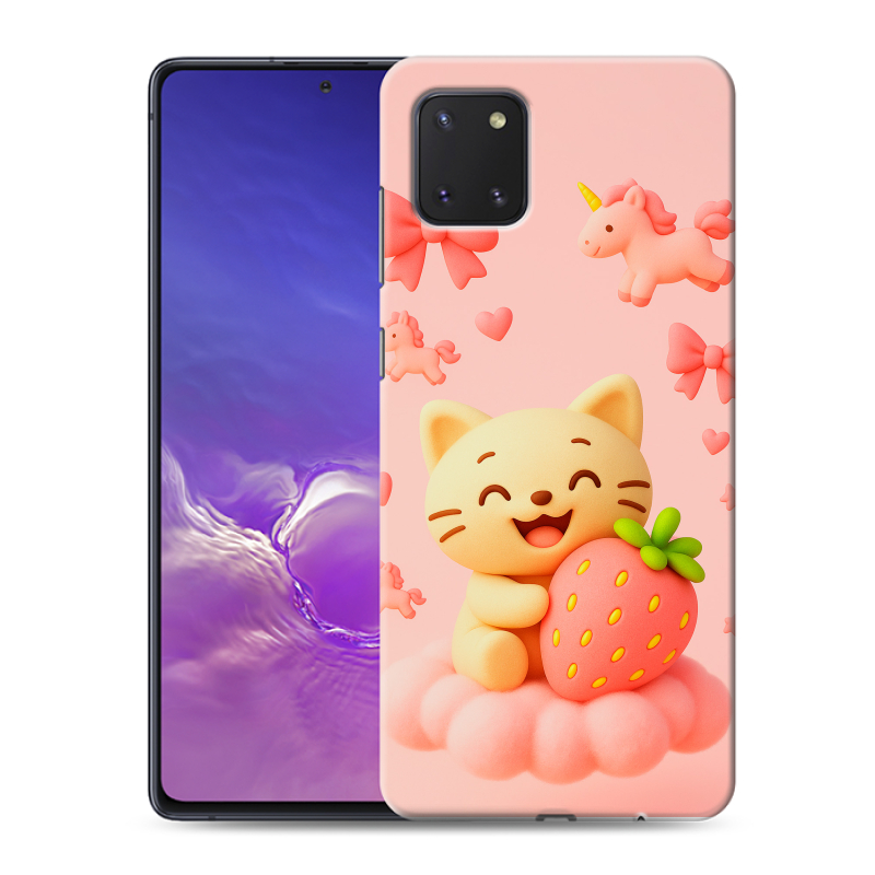 Силиконовый чехол на Samsung Galaxy Note 10 Lite с принтом для девочек Силиконовый чехол на Samsung Galaxy Note 10 Lite с принтом для девочек