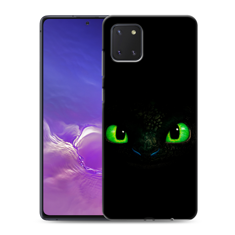 Силиконовый чехол на Samsung Galaxy Note 10 Lite с принтом Как приручить дракона Силиконовый чехол на Samsung Galaxy Note 10 Lite с принтом Как приручить дракона
