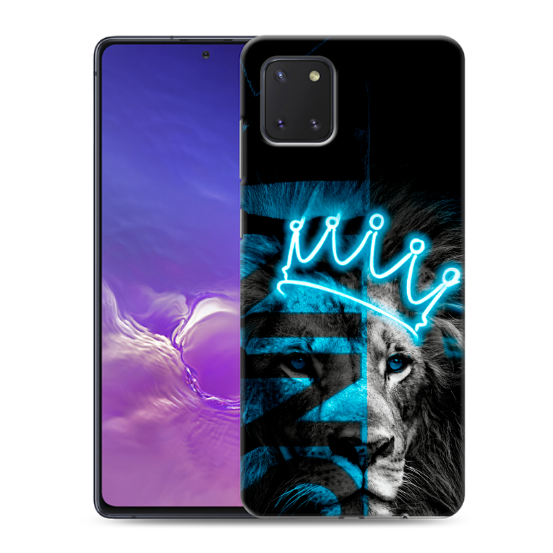 Силиконовый чехол на Samsung Galaxy Note 10 Lite с принтом Король лев Силиконовый чехол на Samsung Galaxy Note 10 Lite с принтом Король лев