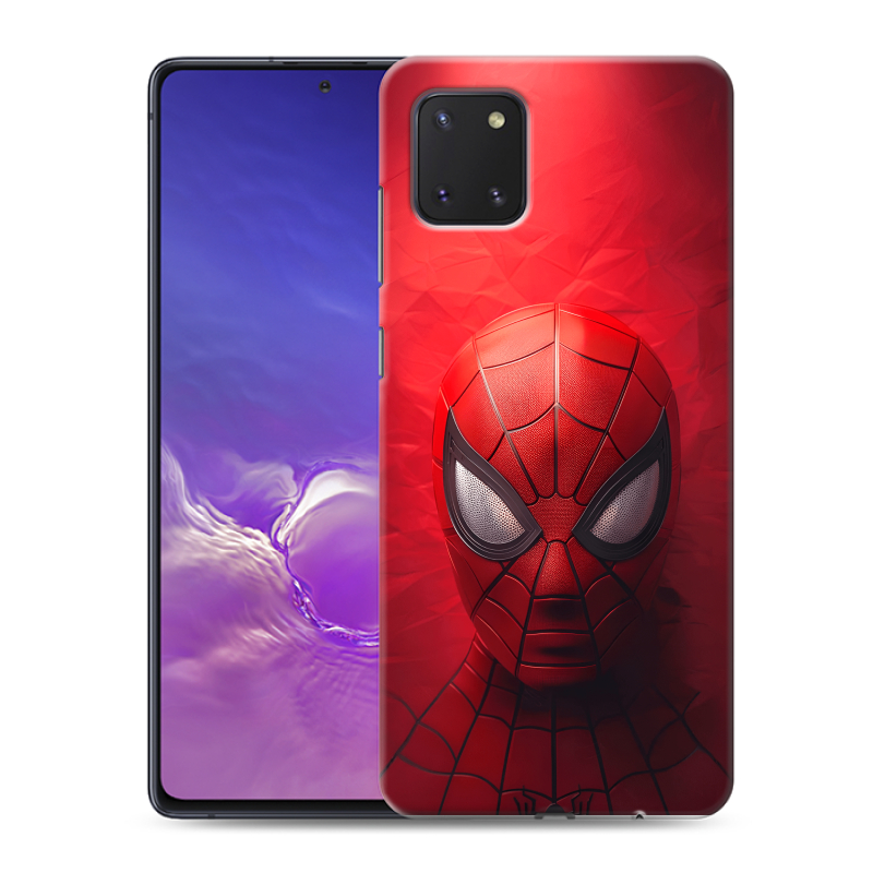 Силиконовый чехол на Samsung Galaxy Note 10 Lite с принтом Spiderman Человек паук Силиконовый чехол на Samsung Galaxy Note 10 Lite с принтом Spiderman Человек паук