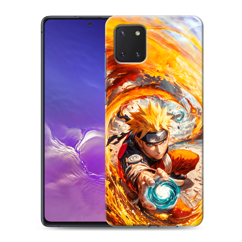 Силиконовый чехол на Samsung Galaxy Note 10 Lite с принтом Аниме Наруто Naruto Силиконовый чехол на Samsung Galaxy Note 10 Lite с принтом Аниме Наруто Naruto