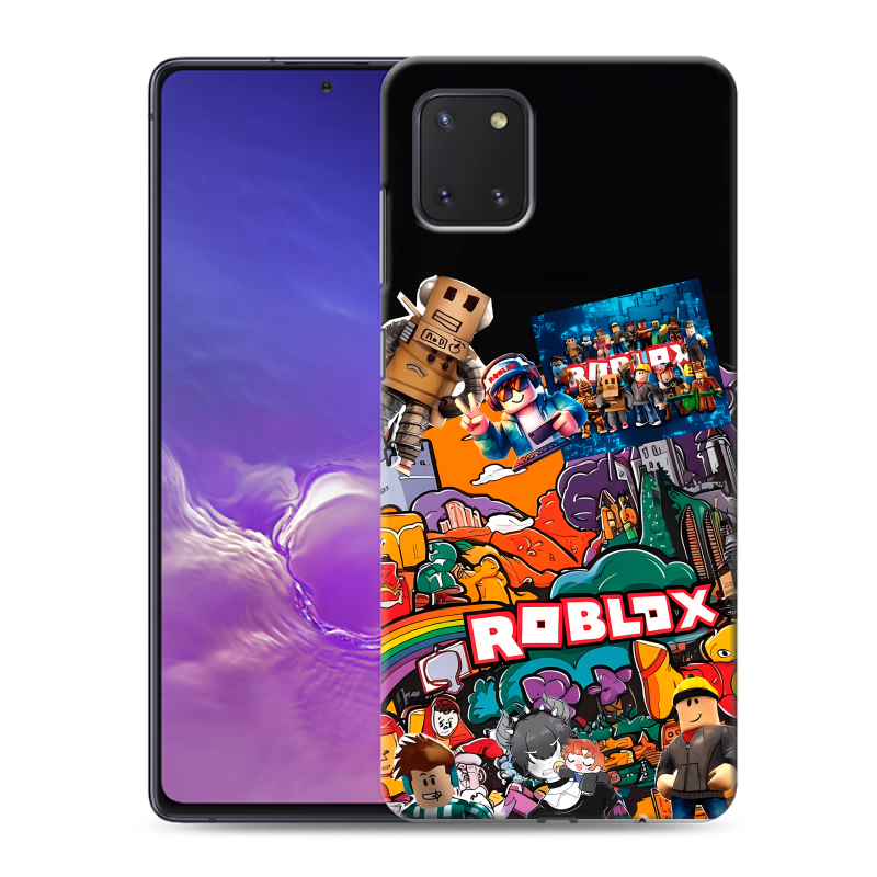 Силиконовый чехол на Samsung Galaxy Note 10 Lite с принтом Roblox Роблокс Силиконовый чехол на Samsung Galaxy Note 10 Lite с принтом Roblox Роблокс