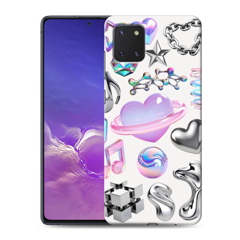 Силиконовый чехол на Samsung Galaxy Note 10 Lite с принтом Y2K Силиконовый чехол на Samsung Galaxy Note 10 Lite с принтом Y2K
