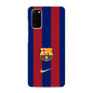 Силиконовый чехол на Samsung Galaxy S20 с принтом Барселона Barcelona