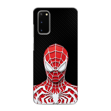 Силиконовый чехол на Samsung Galaxy S20 с принтом человек паук spiderman