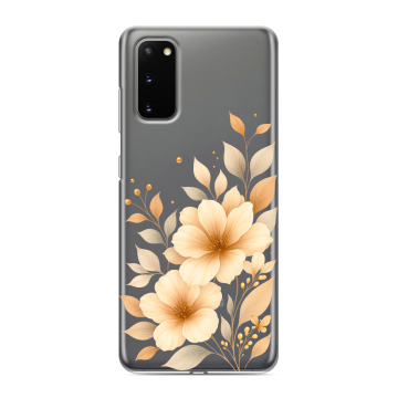 Силиконовый чехол на Samsung Galaxy S20 с принтом для девушки Силиконовый чехол на Samsung Galaxy S20 с принтом для девушки