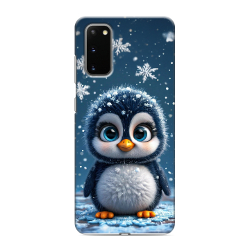 Силиконовый чехол на Samsung Galaxy S20 с принтом Новый год Силиконовый чехол на Samsung Galaxy S20 с принтом Новый год