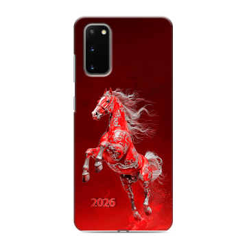 Силиконовый чехол на Samsung Galaxy S20 с принтом Новый год Силиконовый чехол на Samsung Galaxy S20 с принтом Новый год