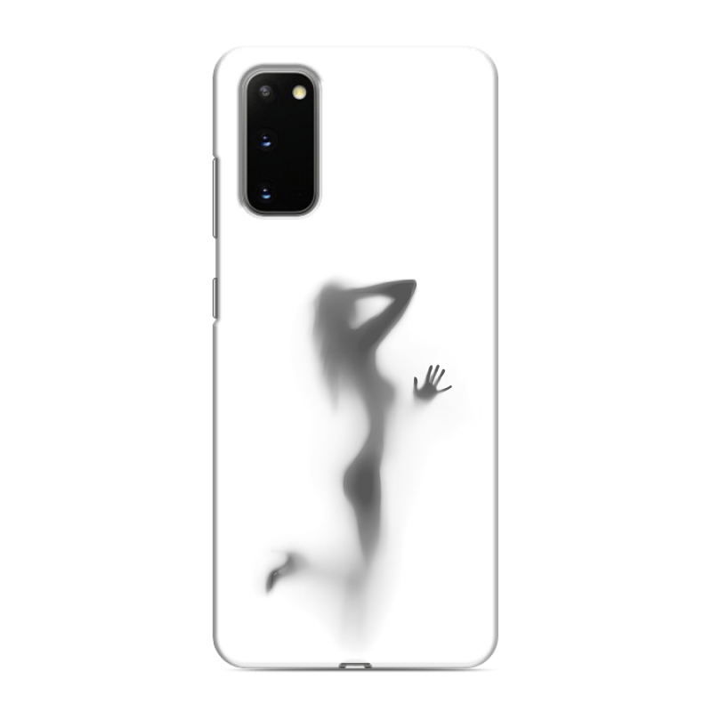 Силиконовый противоударный чехол на Samsung Galaxy S20 с принтом Силуэт Силиконовый противоударный чехол на Samsung Galaxy S20 с принтом Силуэт