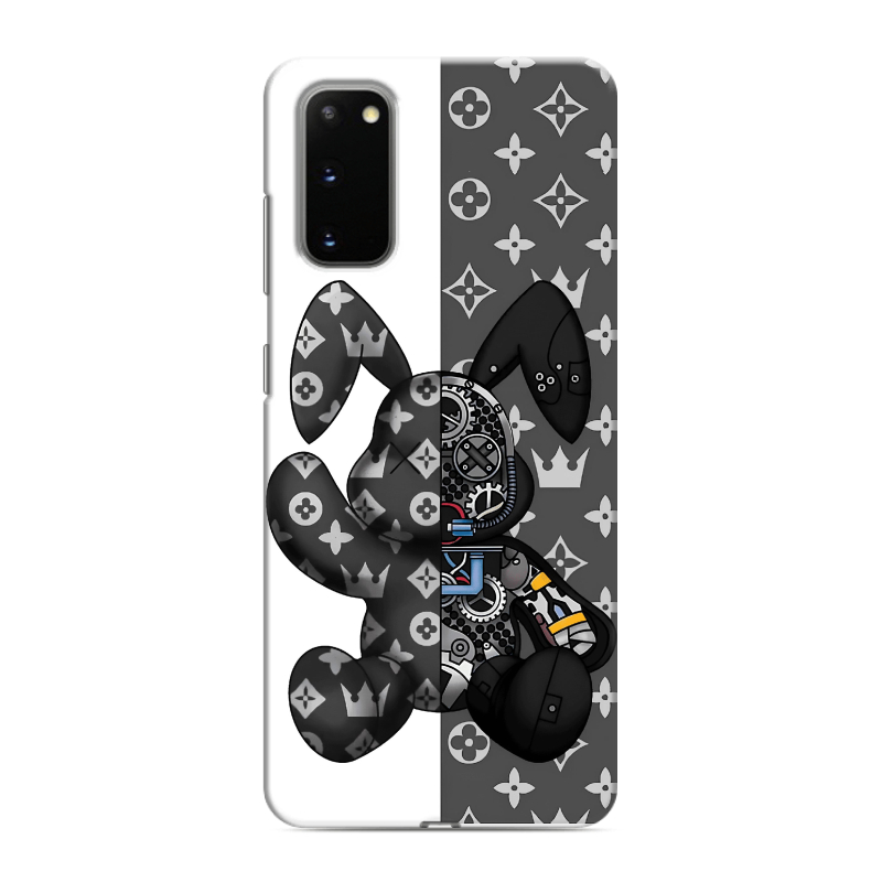 Силиконовый чехол на Samsung Galaxy S20 с принтом Луи робот Силиконовый чехол на Samsung Galaxy S20 с принтом Луи робот