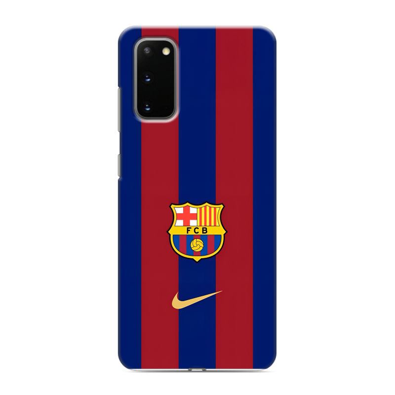 Силиконовый противоударный чехол на Samsung Galaxy S20 с принтом Барселона Barcelona Силиконовый противоударный чехол на Samsung Galaxy S20 с принтом Барселона Barcelona