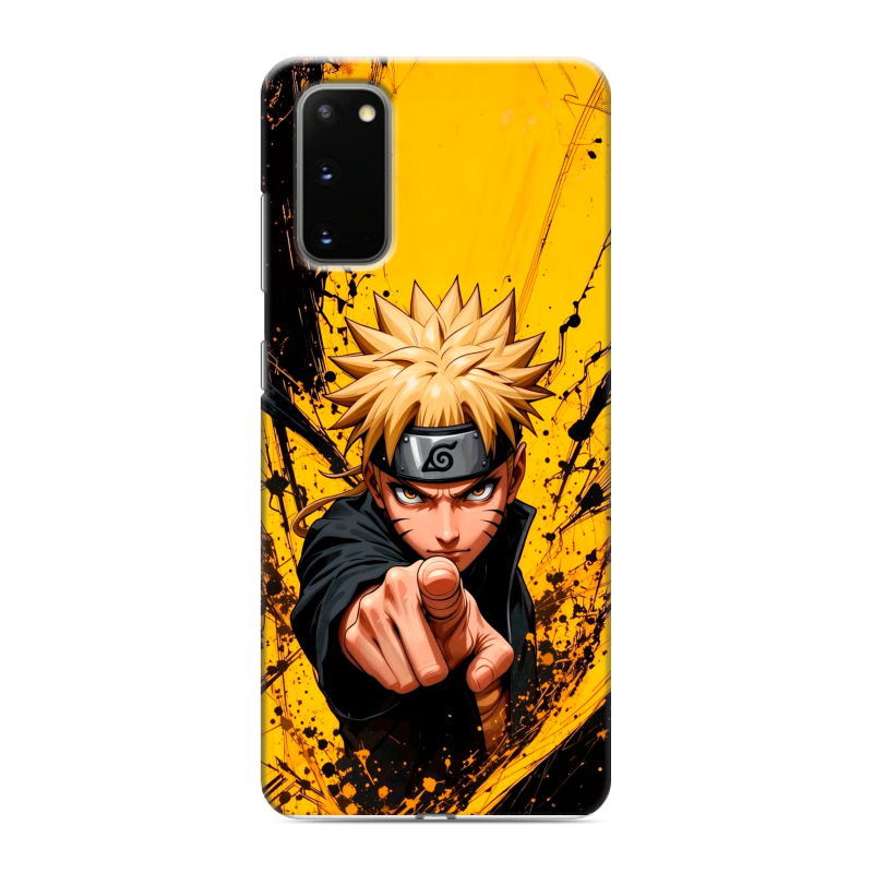 Силиконовый противоударный чехол на Samsung Galaxy S20 с принтом Naruto Наруто Силиконовый противоударный чехол на Samsung Galaxy S20 с принтом Naruto Наруто