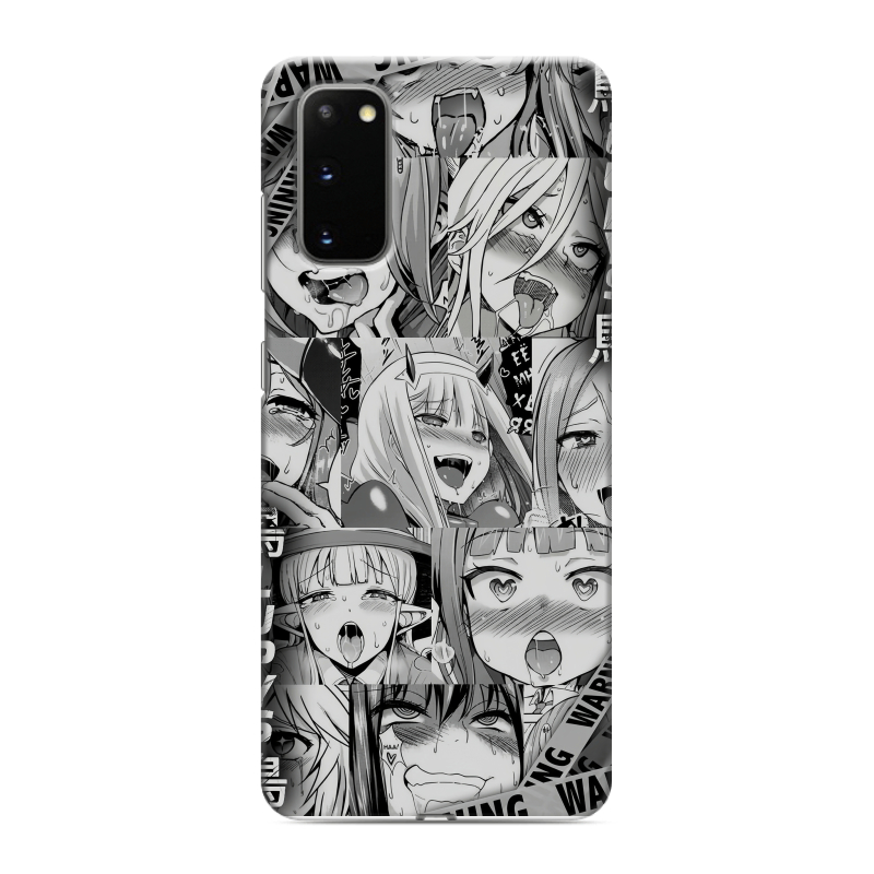 Силиконовый чехол на Samsung Galaxy S20 с принтом Ahegao Ахегао Аниме Силиконовый чехол на Samsung Galaxy S20 с принтом Ahegao Ахегао Аниме