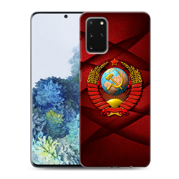 Силиконовый чехол на Samsung Galaxy S20 Plus с принтом Герб СССР Силиконовый чехол на Samsung Galaxy S20 Plus с принтом Герб СССР