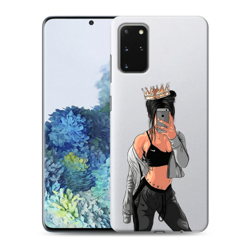 Силиконовый чехол на Samsung Galaxy S20 Plus с принтом Женские принты Силиконовый чехол на Samsung Galaxy S20 Plus с принтом Женские принты
