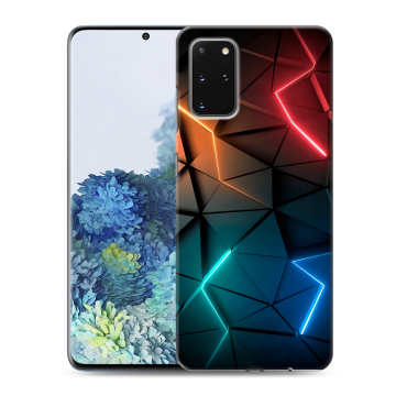 Силиконовый чехол на Samsung Galaxy S20 Plus с принтом Абстракция неон Силиконовый чехол на Samsung Galaxy S20 Plus с принтом Абстракция неон