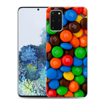 Силиконовый чехол на Samsung Galaxy S20 Plus с принтом Конфеты Силиконовый чехол на Samsung Galaxy S20 Plus с принтом Конфеты