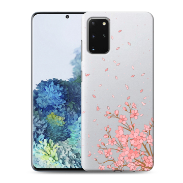 Силиконовый чехол на Samsung Galaxy S20 Plus с принтом Ветка сакуры Силиконовый чехол на Samsung Galaxy S20 Plus с принтом Ветка сакуры