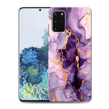 Силиконовый чехол на Samsung Galaxy S20 Plus с принтом Мрамор Силиконовый чехол на Samsung Galaxy S20 Plus с принтом Мрамор