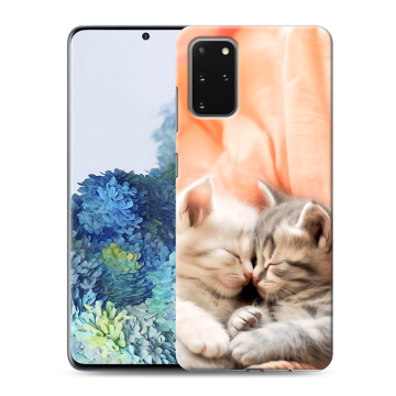 Силиконовый чехол на Samsung Galaxy S20 Plus с принтом Котята Силиконовый чехол на Samsung Galaxy S20 Plus с принтом Котята