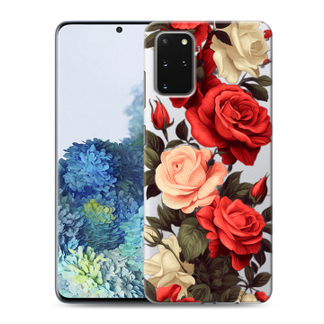 Силиконовый чехол на Samsung Galaxy S20 Plus с принтом Розы Силиконовый чехол на Samsung Galaxy S20 Plus с принтом Розы