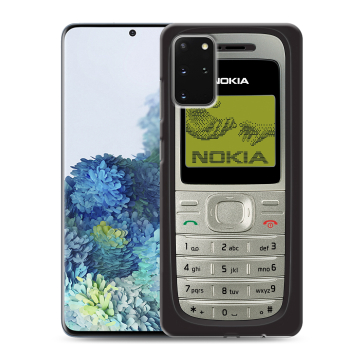 Силиконовый чехол на Samsung Galaxy S20 Plus с принтом Ретро Нокия Силиконовый чехол на Samsung Galaxy S20 Plus с принтом Ретро Нокия