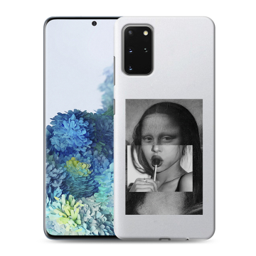 Силиконовый чехол на Samsung Galaxy S20 Plus с принтом Мона Лиза Силиконовый чехол на Samsung Galaxy S20 Plus с принтом Мона Лиза