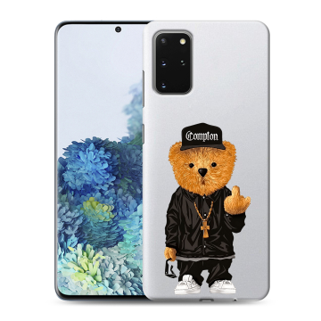 Силиконовый чехол на Samsung Galaxy S20 Plus с принтом Плюшевый медведь Силиконовый чехол на Samsung Galaxy S20 Plus с принтом Плюшевый медведь