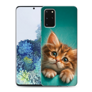 Силиконовый чехол на Samsung Galaxy S20 Plus с принтом котенок Силиконовый чехол на Samsung Galaxy S20 Plus с принтом котенок