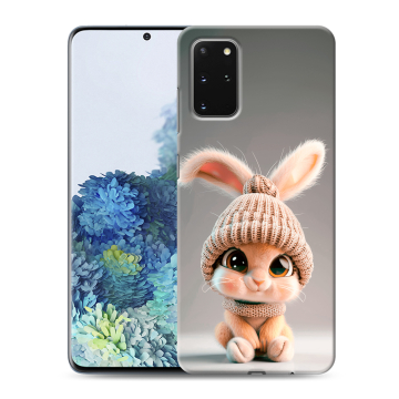 Силиконовый чехол на Samsung Galaxy S20 Plus с принтом Кролик