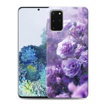 Силиконовый чехол на Samsung Galaxy S20 Plus с принтом Розы цветы
