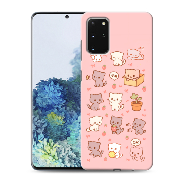 Силиконовый чехол на Samsung Galaxy S20 Plus с принтом Hello Kitty Хелоу Кити Силиконовый чехол на Samsung Galaxy S20 Plus с принтом Hello Kitty Хелоу Кити