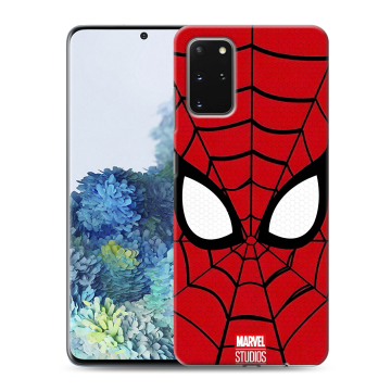 Силиконовый чехол на Samsung Galaxy S20 Plus с принтом человек паук spiderman