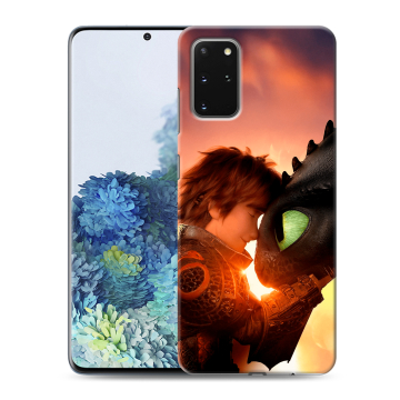 Силиконовый чехол на Samsung Galaxy S20 Plus с принтом Как приручить дракона Силиконовый чехол на Samsung Galaxy S20 Plus с принтом Как приручить дракона