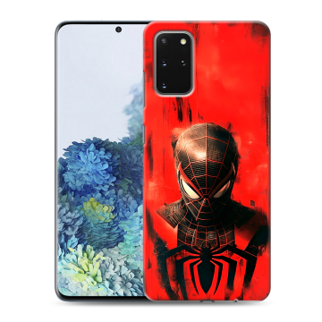Силиконовый чехол на Samsung Galaxy S20 Plus с принтом человек паук spiderman Силиконовый чехол на Samsung Galaxy S20 Plus с принтом человек паук spiderman