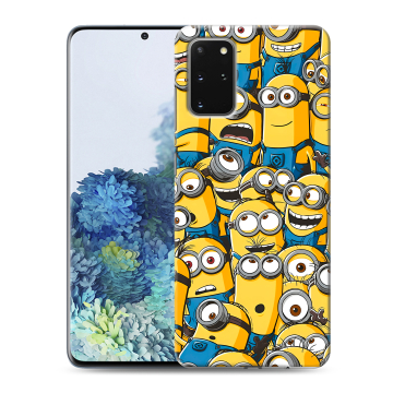 Силиконовый чехол на Samsung Galaxy S20 Plus с принтом Миньоны Силиконовый чехол на Samsung Galaxy S20 Plus с принтом Миньоны