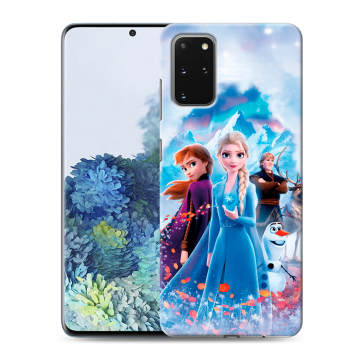 Силиконовый чехол на Samsung Galaxy S20 Plus с принтом Холодное сердце Frozen Силиконовый чехол на Samsung Galaxy S20 Plus с принтом Холодное сердце Frozen