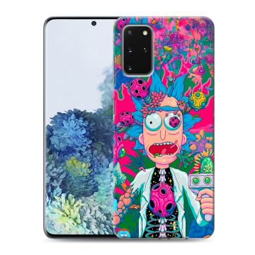 Силиконовый чехол на Samsung Galaxy S20 Plus с принтом Рик и Морти Rick Morty Силиконовый чехол на Samsung Galaxy S20 Plus с принтом Рик и Морти Rick Morty