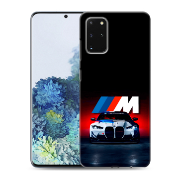 Силиконовый чехол на Samsung Galaxy S20 Plus с принтом БМВ BMW