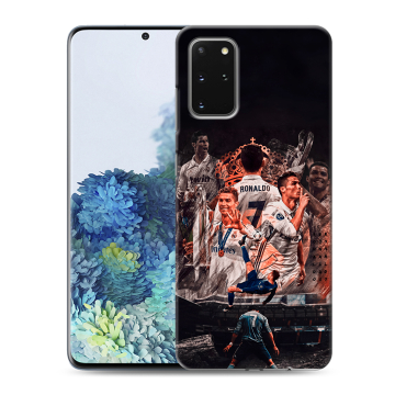 Силиконовый чехол на Samsung Galaxy S20 Plus с принтом Реал Роналдо Real Ronaldo Силиконовый чехол на Samsung Galaxy S20 Plus с принтом Реал Роналдо Real Ronaldo