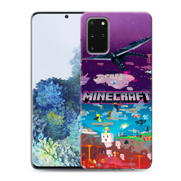 Силиконовый чехол на Samsung Galaxy S20 Plus с принтом Майнкрафт Minecraft Силиконовый чехол на Samsung Galaxy S20 Plus с принтом Майнкрафт Minecraft