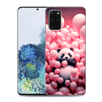 Силиконовый чехол на Samsung Galaxy S20 Plus с принтом Панда Силиконовый чехол на Samsung Galaxy S20 Plus с принтом Панда