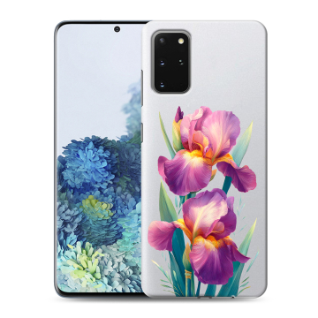 Силиконовый чехол на Samsung Galaxy S20 Plus с принтом Цветы орхидеи