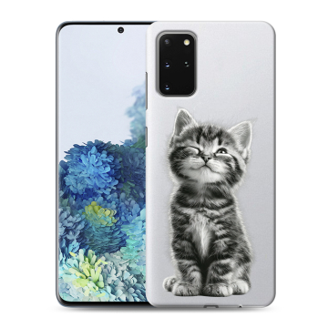 Силиконовый чехол на Samsung Galaxy S20 Plus с принтом Котенок Силиконовый чехол на Samsung Galaxy S20 Plus с принтом Котенок