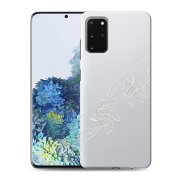Силиконовый чехол на Samsung Galaxy S20 Plus с принтом Сотворение мира