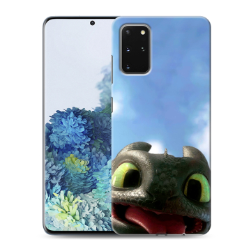 Силиконовый чехол на Samsung Galaxy S20 Plus с принтом Как приручить дракона Силиконовый чехол на Samsung Galaxy S20 Plus с принтом Как приручить дракона