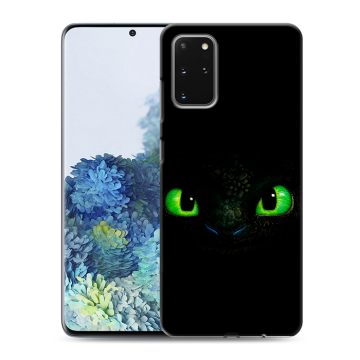 Силиконовый чехол на Samsung Galaxy S20 Plus с принтом Как приручить дракона Силиконовый чехол на Samsung Galaxy S20 Plus с принтом Как приручить дракона